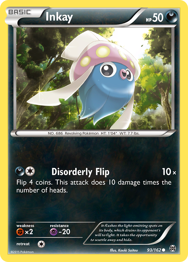 Inkay (93/162) [XY: BREAKthrough] | Good Games Modbury