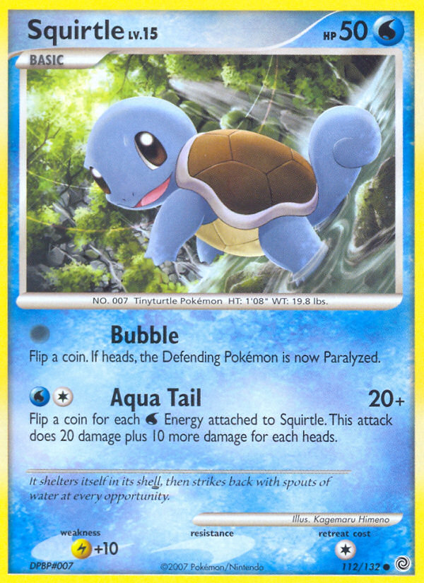 Squirtle (112/132) [Diamond & Pearl: Secret Wonders] | Good Games Modbury