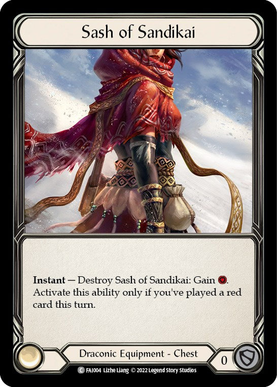Sash of Sandikai [FAI004] (Uprising Fai Blitz Deck) | Good Games Modbury