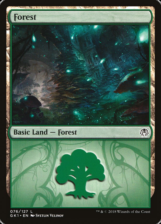 Forest (76) [Guilds of Ravnica Guild Kit] | Good Games Modbury