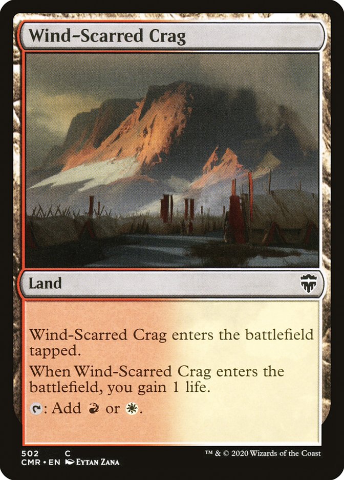 Wind-Scarred Crag [Commander Legends] | Good Games Modbury