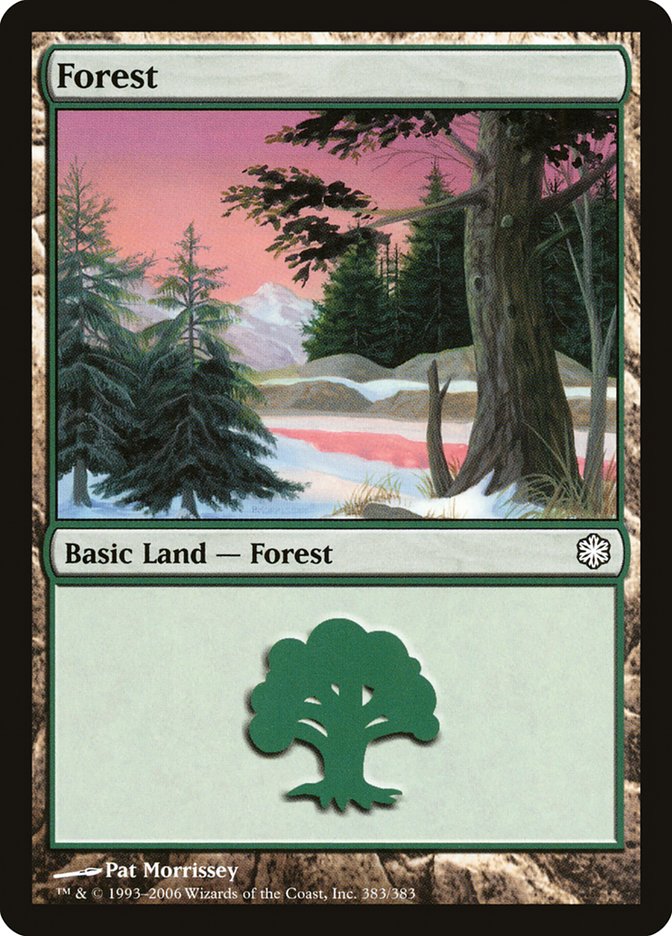 Forest (383) [Coldsnap Theme Decks] | Good Games Modbury