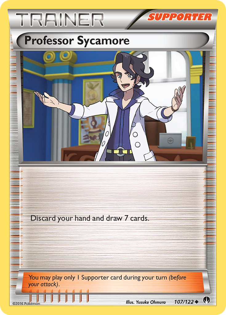 Professor Sycamore (107/122) [XY: BREAKpoint] | Good Games Modbury