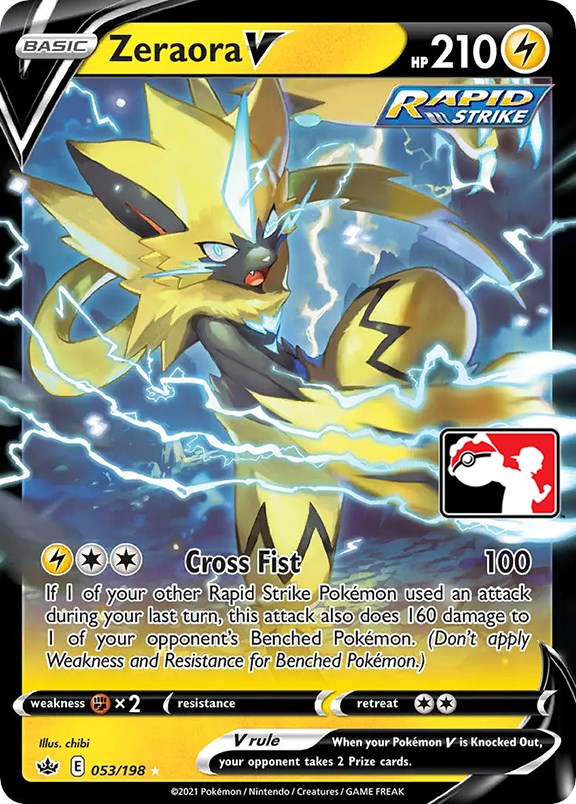 Zeraora V (053/198) [Prize Pack Series One] | Good Games Modbury