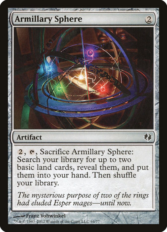 Armillary Sphere [Duel Decks: Venser vs. Koth] | Good Games Modbury