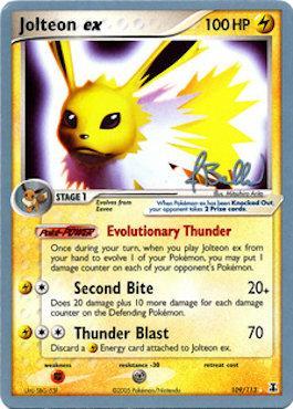 Jolteon ex (109/113) (Eeveelutions - Jimmy Ballard) [World Championships 2006] | Good Games Modbury