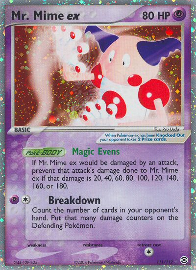 Mr. Mime ex (111/112) [EX: FireRed & LeafGreen] | Good Games Modbury