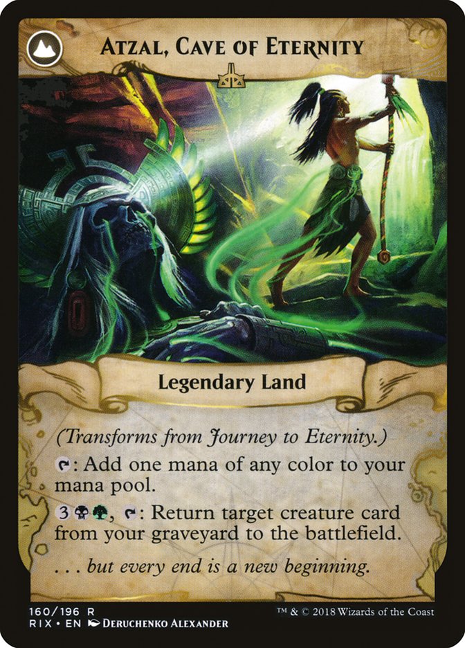 Journey to Eternity // Atzal, Cave of Eternity [Rivals of Ixalan] | Good Games Modbury