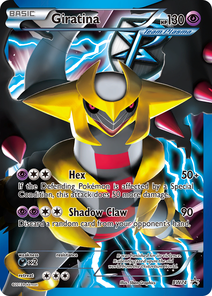 Giratina (BW74) [Black & White: Black Star Promos] | Good Games Modbury