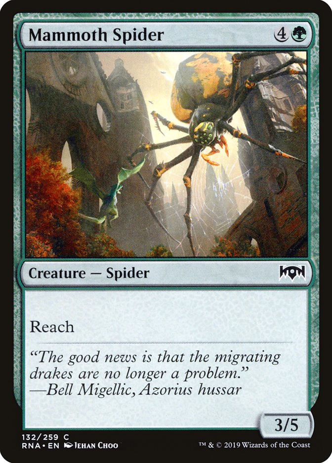 Mammoth Spider [Ravnica Allegiance] | Good Games Modbury