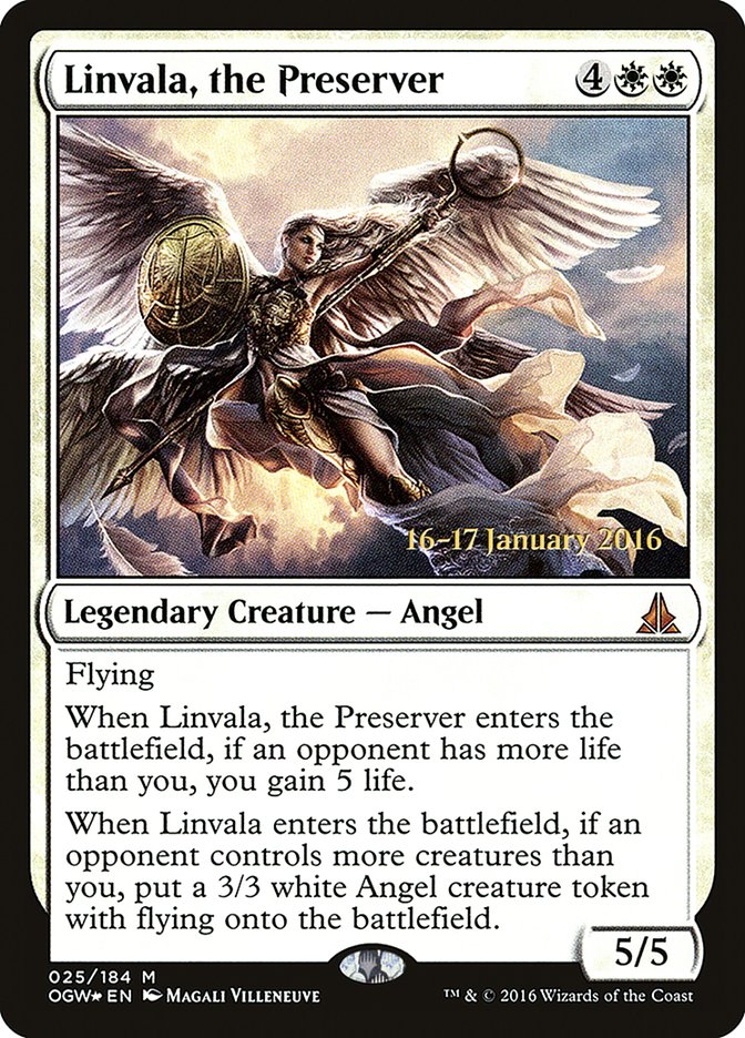 Linvala, the Preserver [Oath of the Gatewatch Prerelease Promos] | Good Games Modbury