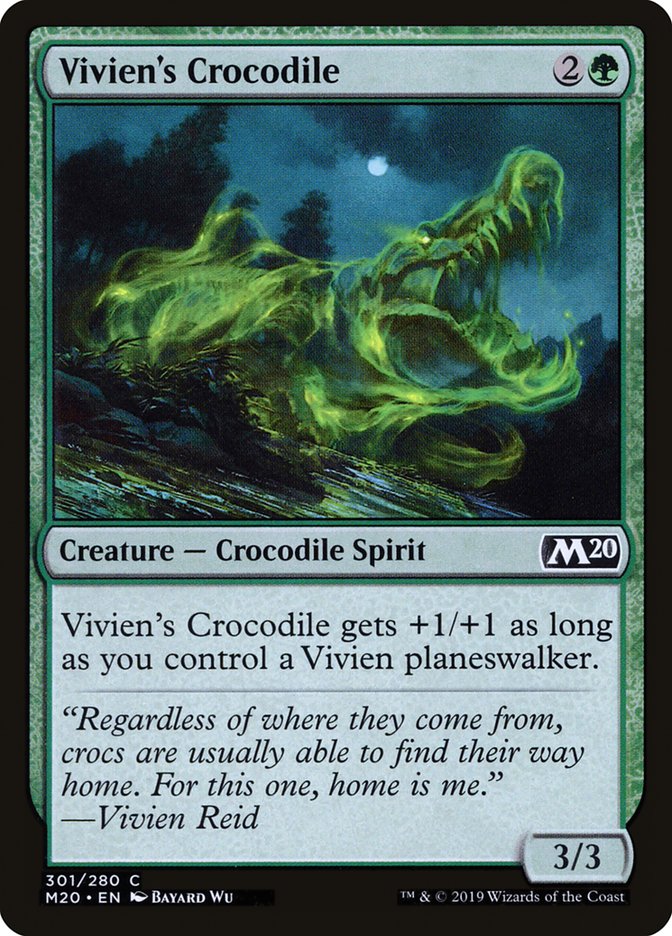 Vivien's Crocodile [Core Set 2020] | Good Games Modbury