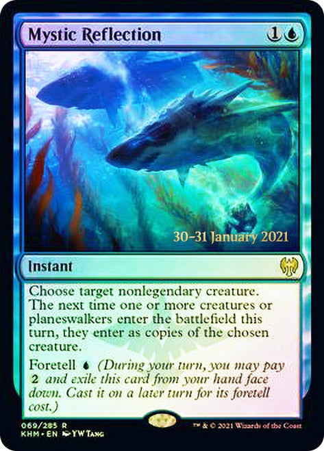 Mystic Reflection [Kaldheim Prerelease Promos] | Good Games Modbury