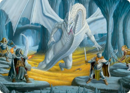 Cave of the Frost Dragon Art Card [Dungeons & Dragons: Adventures in the Forgotten Realms Art Series] | Good Games Modbury