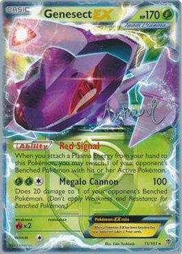 Genesect EX (11/101) (Emerald King - Andrew Estrada) [World Championships 2014] | Good Games Modbury