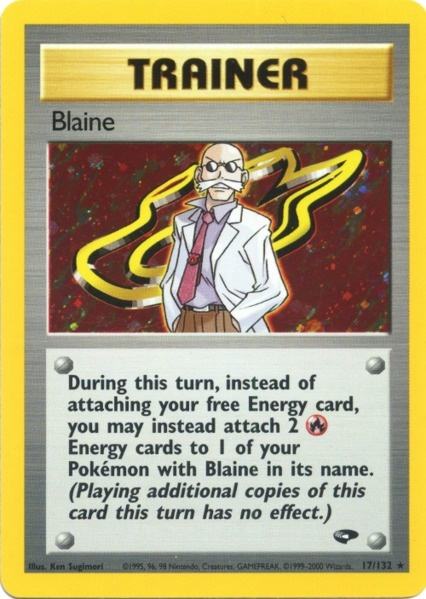 Blaine (17/132) [Gym Challenge Unlimited] | Good Games Modbury