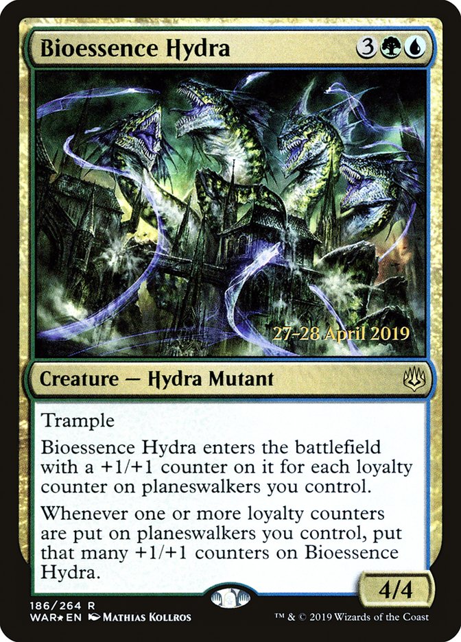 Bioessence Hydra [War of the Spark Prerelease Promos] | Good Games Modbury