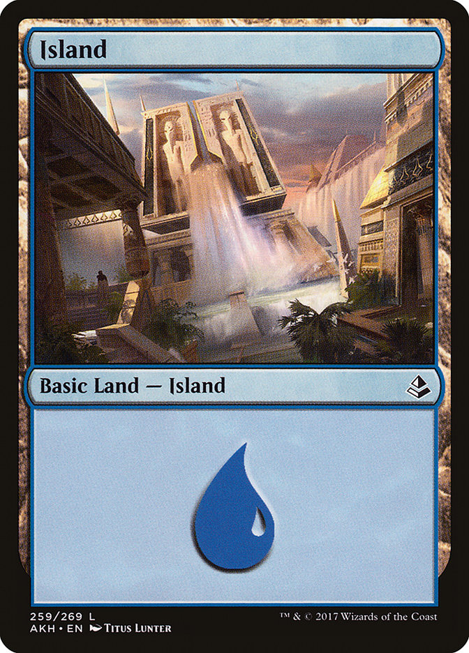 Island (259) [Amonkhet] | Good Games Modbury