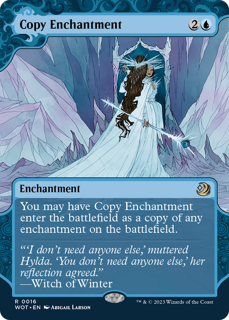 Copy Enchantment [Wilds of Eldraine: Enchanting Tales] | Good Games Modbury