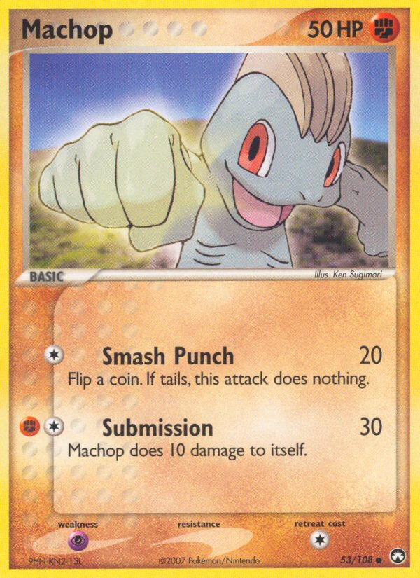 Machop (53/108) [EX: Power Keepers] | Good Games Modbury