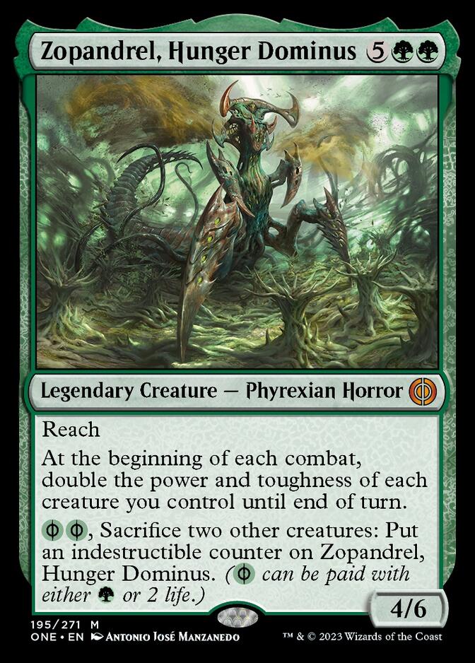 Zopandrel, Hunger Dominus [Phyrexia: All Will Be One] | Good Games Modbury