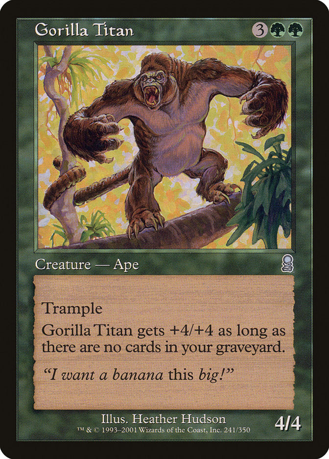 Gorilla Titan [Odyssey] | Good Games Modbury