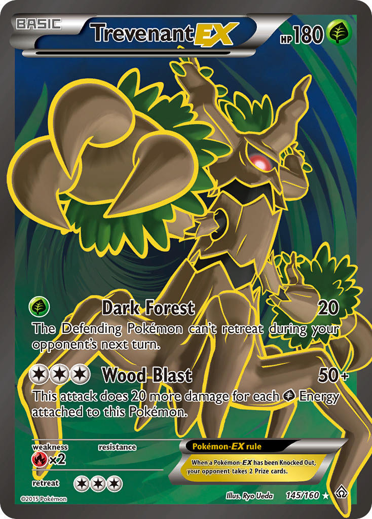 Trevenant EX (145/160) [XY: Primal Clash] | Good Games Modbury