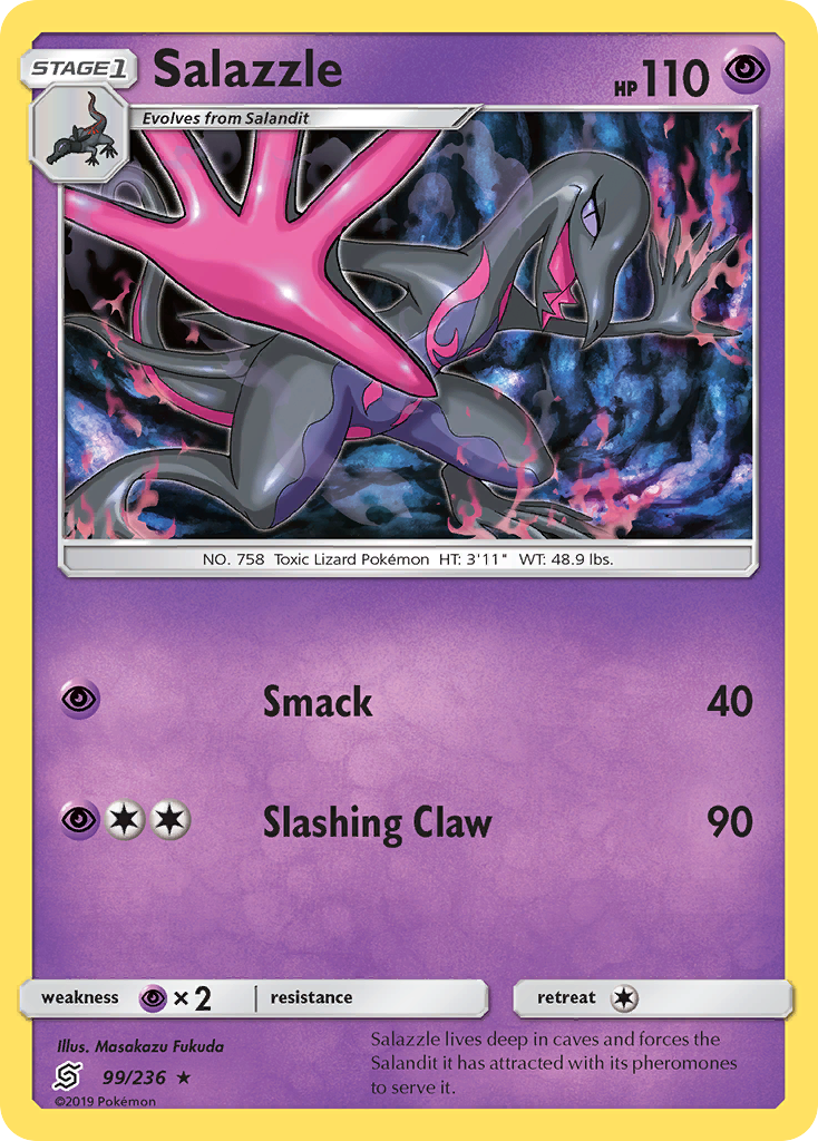Salazzle (99/236) [Sun & Moon: Unified Minds] | Good Games Modbury