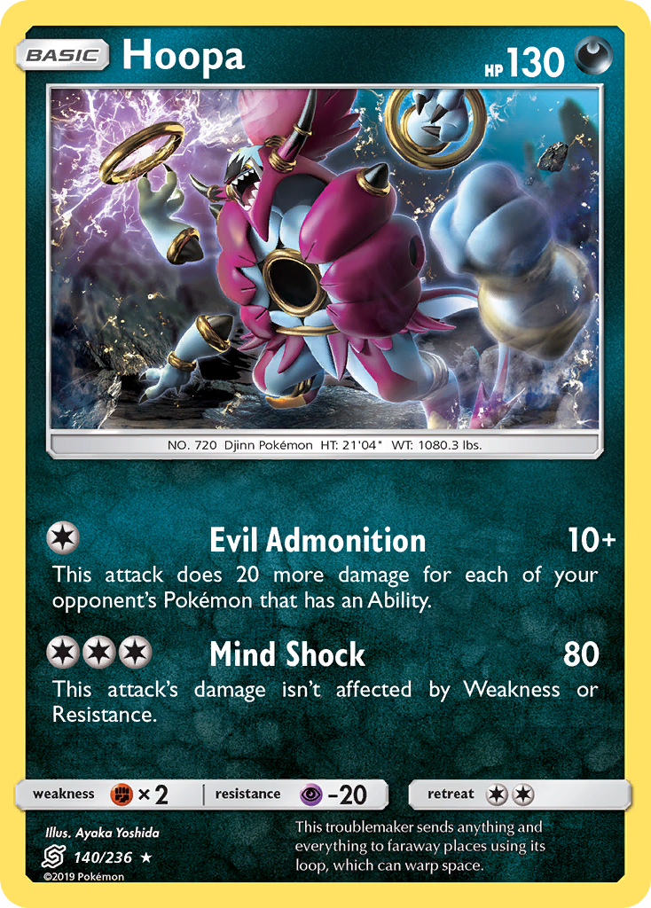 Hoopa (140/236) [Sun & Moon: Unified Minds] | Good Games Modbury