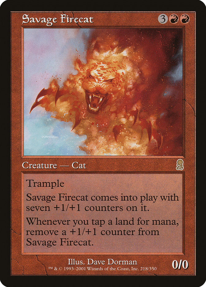 Savage Firecat [Odyssey] | Good Games Modbury