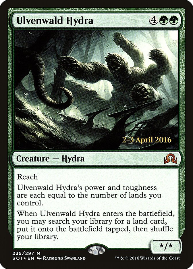 Ulvenwald Hydra [Shadows over Innistrad Prerelease Promos] | Good Games Modbury