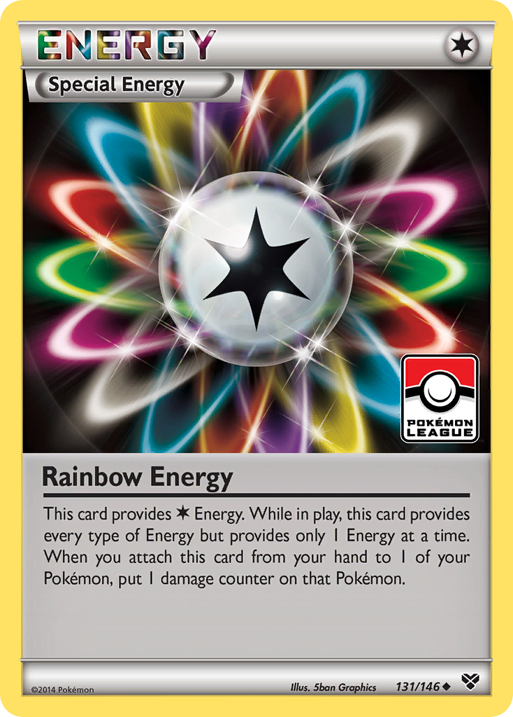 Rainbow Energy (131/146) [XY: Base Set] | Good Games Modbury