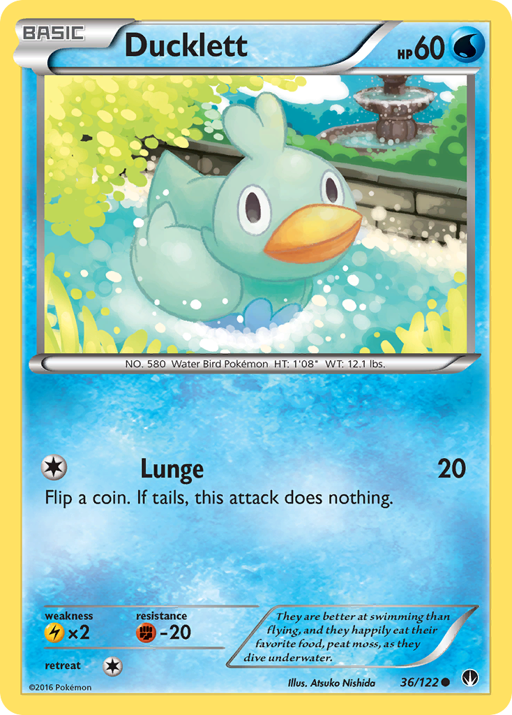 Ducklett (36/122) [XY: BREAKpoint] | Good Games Modbury