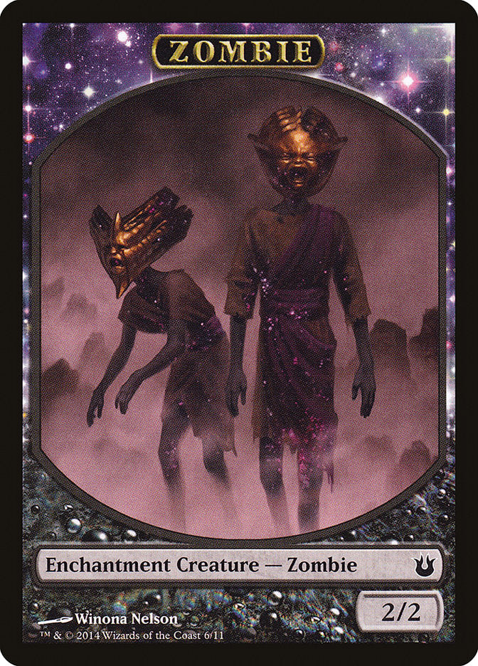 Zombie Token [Born of the Gods Tokens] | Good Games Modbury