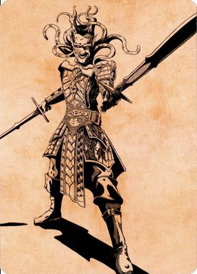 Zevlor, Elturel Exile Art Card (78) [Commander Legends: Battle for Baldur's Gate Art Series] | Good Games Modbury