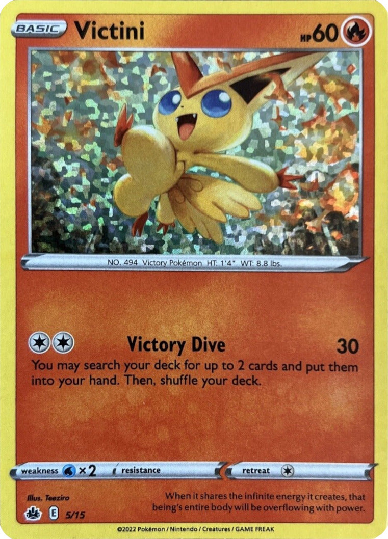 Victini (5/15) [McDonald's Promos: Match Battle] | Good Games Modbury