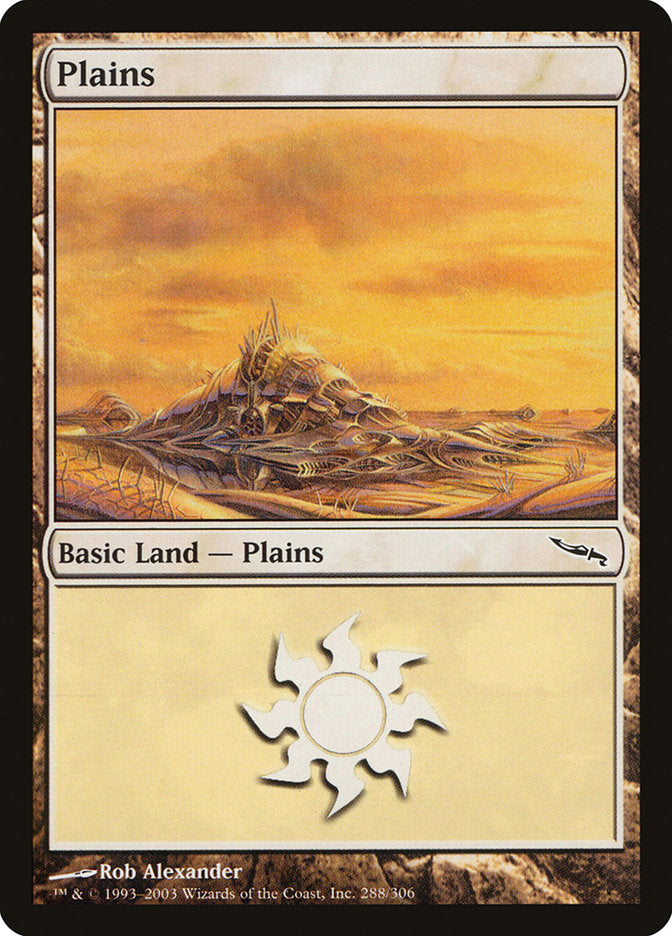 Plains (288) [Mirrodin] | Good Games Modbury