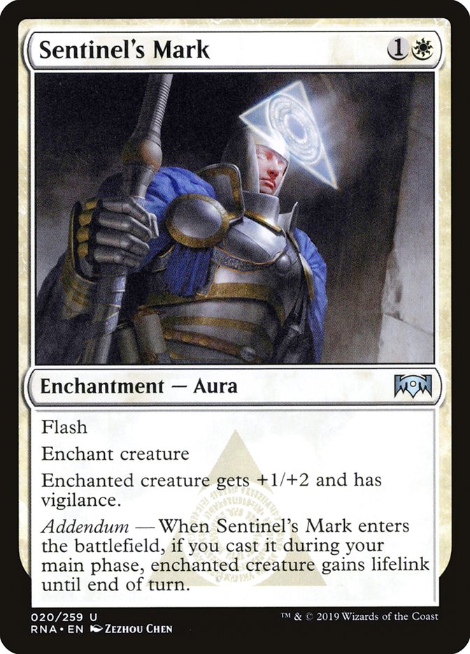 Sentinel's Mark [Ravnica Allegiance] | Good Games Modbury