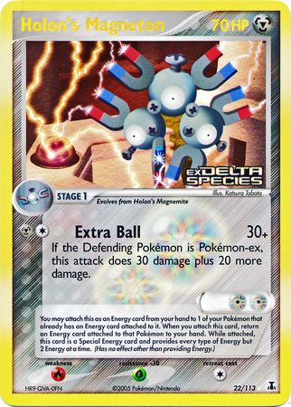 Holon's Magneton (22/113) (Stamped) [EX: Delta Species] | Good Games Modbury