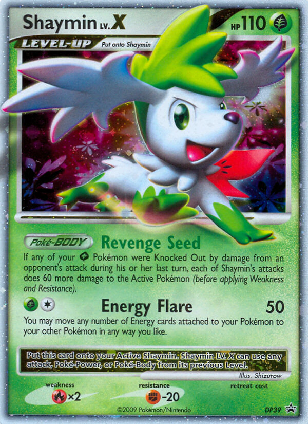 Shaymin LV.X (DP39) [Diamond & Pearl: Black Star Promos] | Good Games Modbury