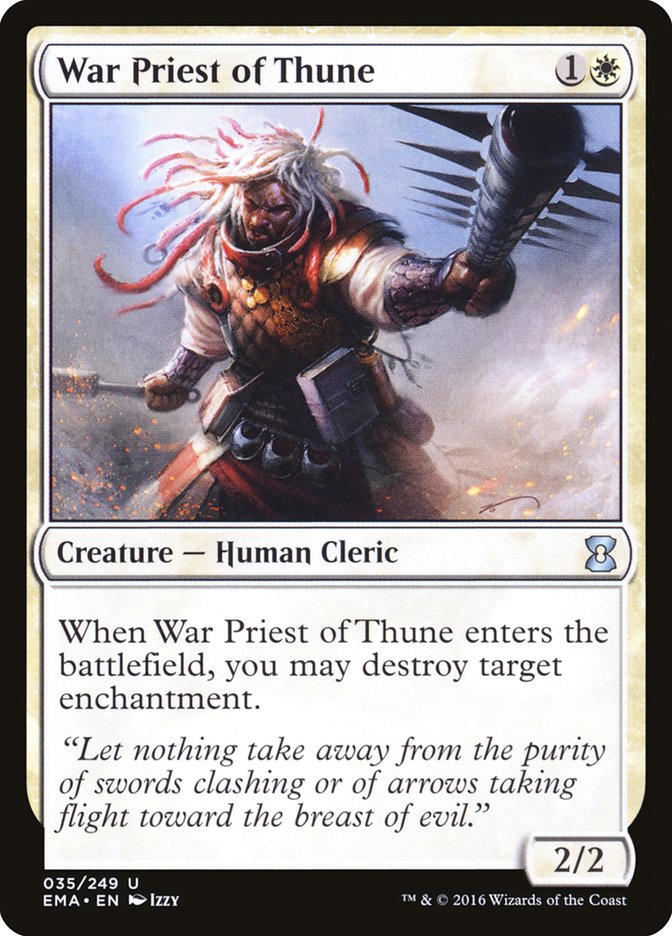 War Priest of Thune [Eternal Masters] | Good Games Modbury