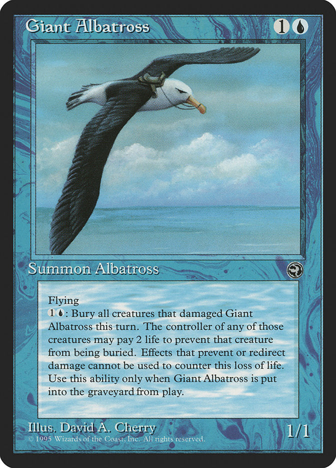 Giant Albatross (Empty Ocean) [Homelands] | Good Games Modbury