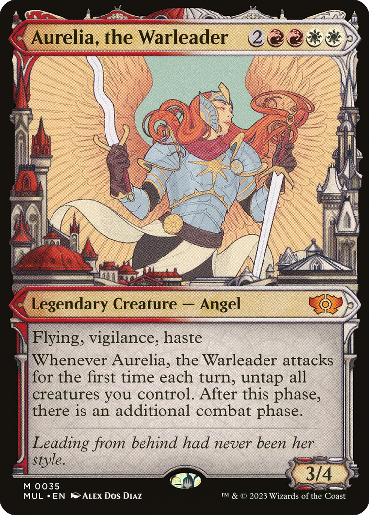 Aurelia, the Warleader [Multiverse Legends] | Good Games Modbury