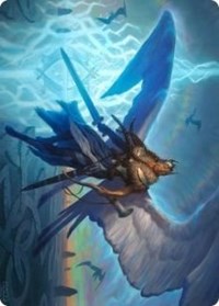 Righteous Valkyrie Art Card [Kaldheim Art Series] | Good Games Modbury