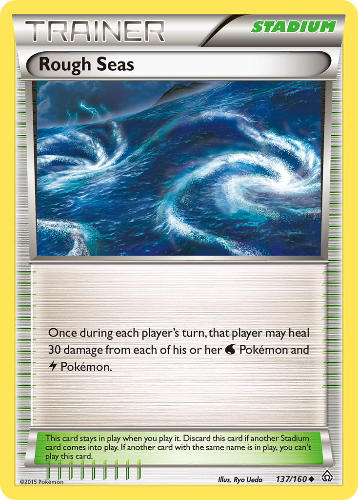 Rough Seas (137/160) [XY: Primal Clash] | Good Games Modbury