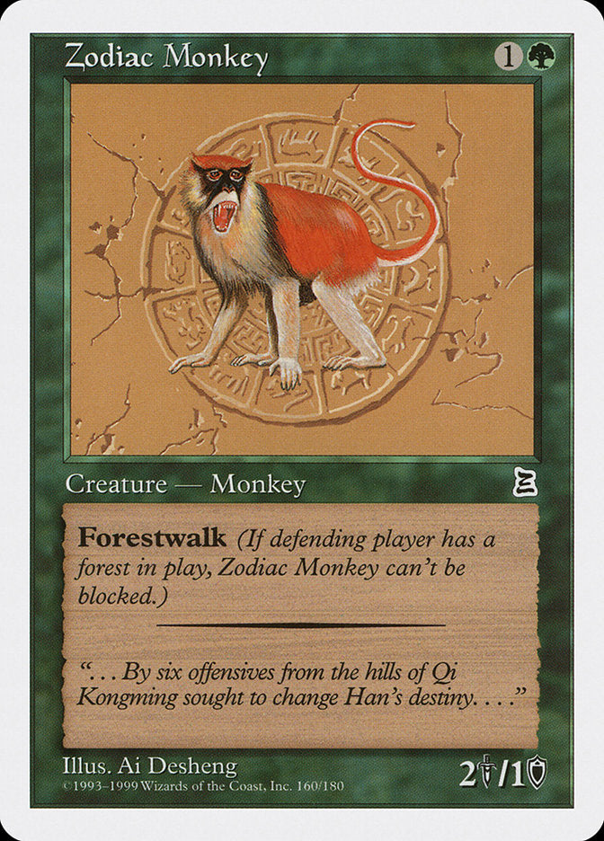Zodiac Monkey [Portal Three Kingdoms] | Good Games Modbury