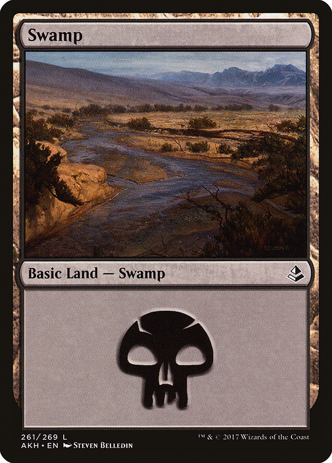 Swamp (261) [Amonkhet] | Good Games Modbury