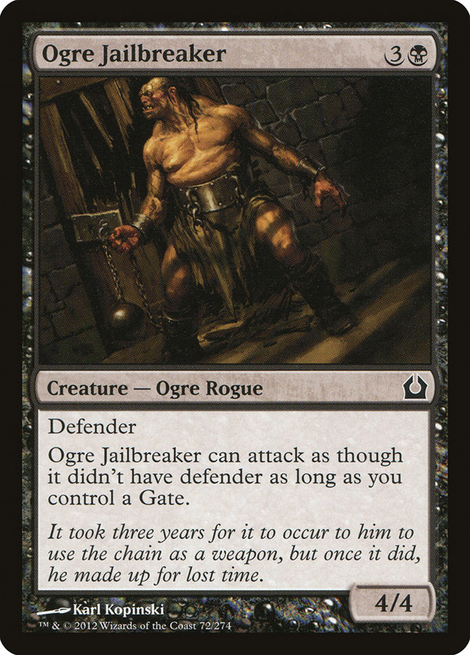 Ogre Jailbreaker [Return to Ravnica] | Good Games Modbury