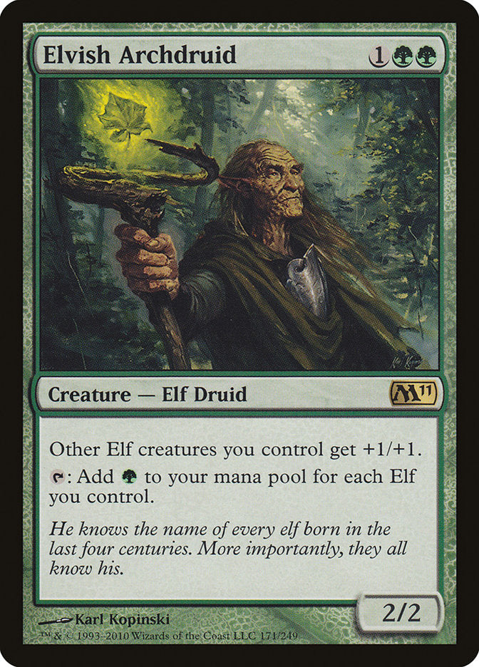 Elvish Archdruid [Magic 2011] | Good Games Modbury