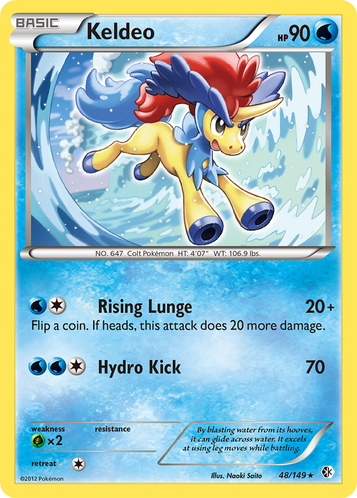 Keldeo (48/149) [Black & White: Boundaries Crossed] | Good Games Modbury